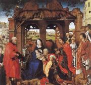 Rogier van der Weyden St.Columba Altarpiece oil on canvas